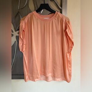 Melissa Nepton Lima Top Orange Cantaloupe Medium